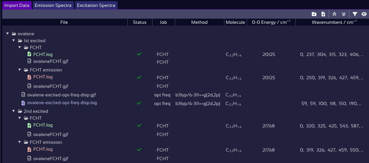 File explorer panel